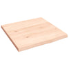Vidaxl Washbasin Sheet 40x40x2 cm de madera maciza no tratada
