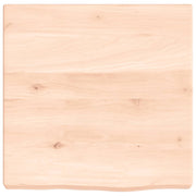 Vidaxl wastafelblad 40x40x(2-4) cm onbehandeld massief hout - afbeelding 3