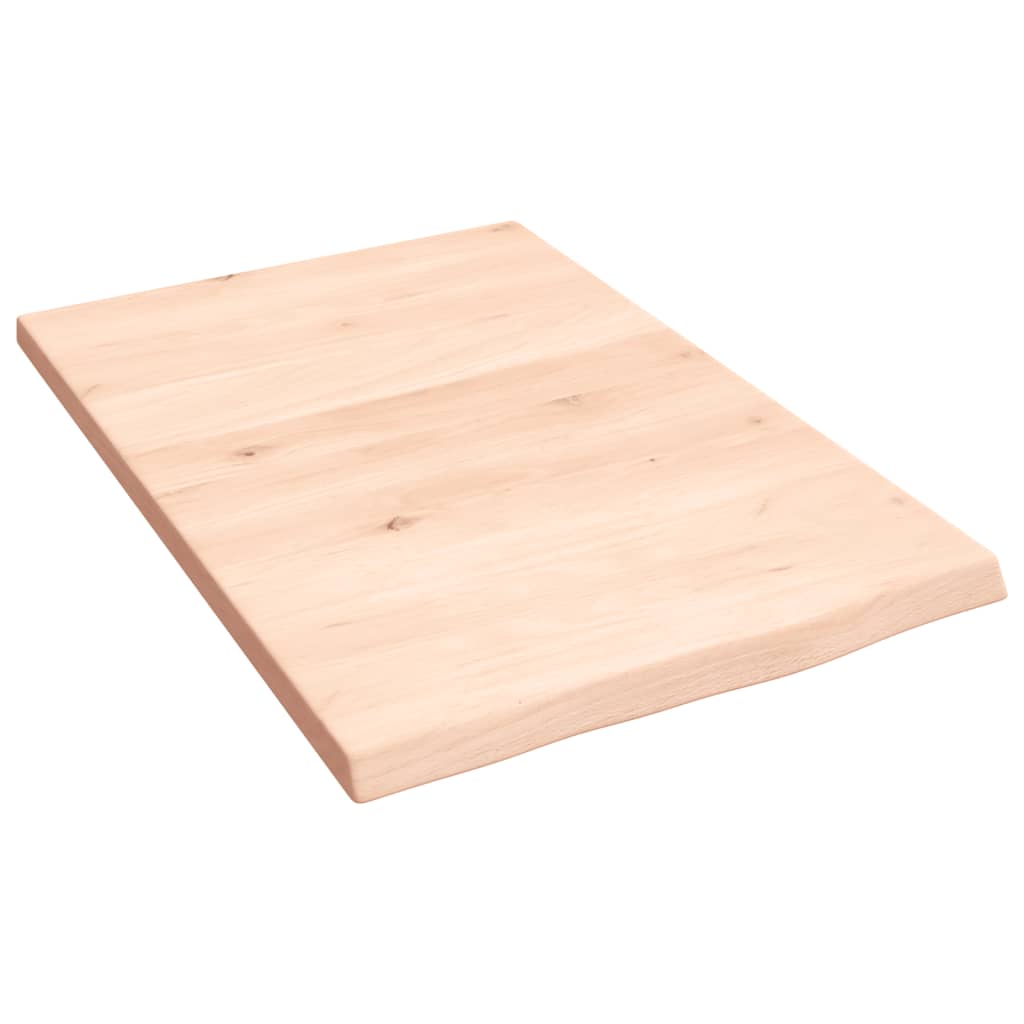 Vidaxl Washbasin Tabla 40x60x2 cm de madera maciza no tratada