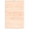 Vidaxl Washbasin Tabla 40x60x (2-6) CM Madera sólida no tratada
