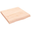 Vidaxl Washbasin Sheet 60x60x (2-6) CM Madera sólida no tratada