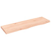 Vidaxl Washbasin Tabella 100x30x (2-4) cm non trattato in legno massiccio