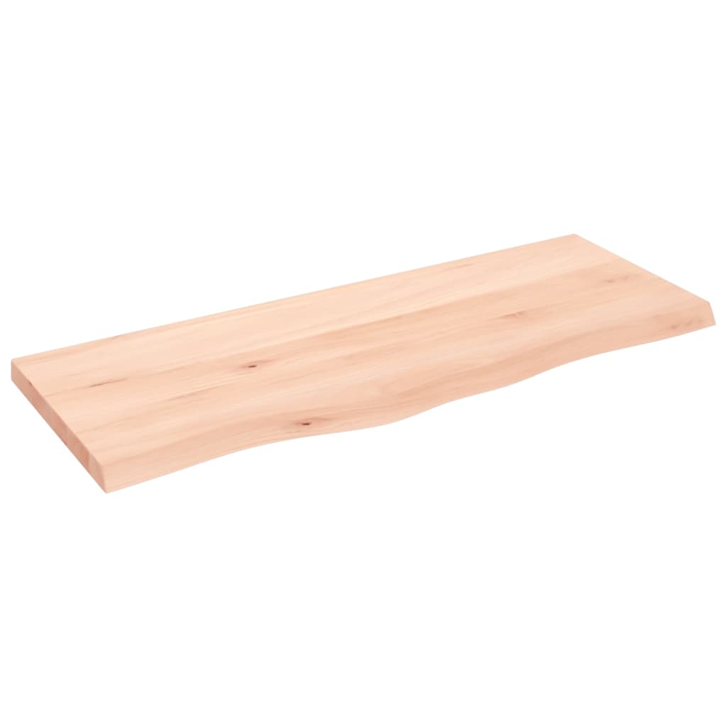 Vidaxl Washbasin Blad 100x40x (2-4) cm Legno massiccio non trattato