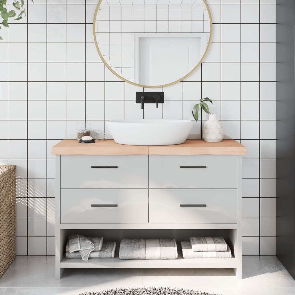 VIDAXL SCHEDA DI BASHBASIN 120X40X (2-6) CM NOTTE SOLIDE DISTRUA