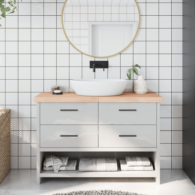 VIDAXL SCHEDA DI BASHBASIN 120X40X (2-6) CM NOTTE SOLIDE DISTRUA