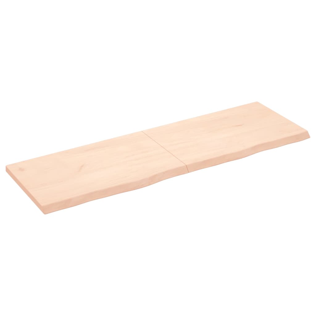 Vidaxl Washbasin Sheet 160x50x (2-4) CM Madera sólida no tratada