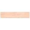 Vidaxl Washbasin Sheet 200x40x (2-4) CM Madera sólida no tratada