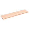 Vidaxl Washbasin Sheet 200x50x (2-4) CM Madera maciza no tratada