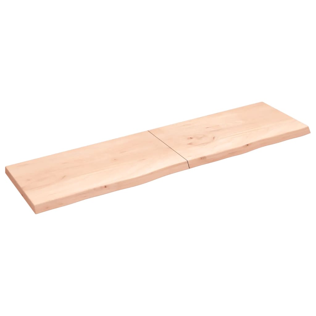 VIDAXL SCHEDA DI BASHBASIN 220X60X (2-6) cm Legno massiccio non trattato