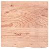 Vidaxl Washbasin Sheet 60x60x2 Mada maciza tratada marrón claro
