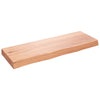 Vidaxl Washbasin Tabella 80x30x (2-6) cm trattato in legno massiccio chiaro