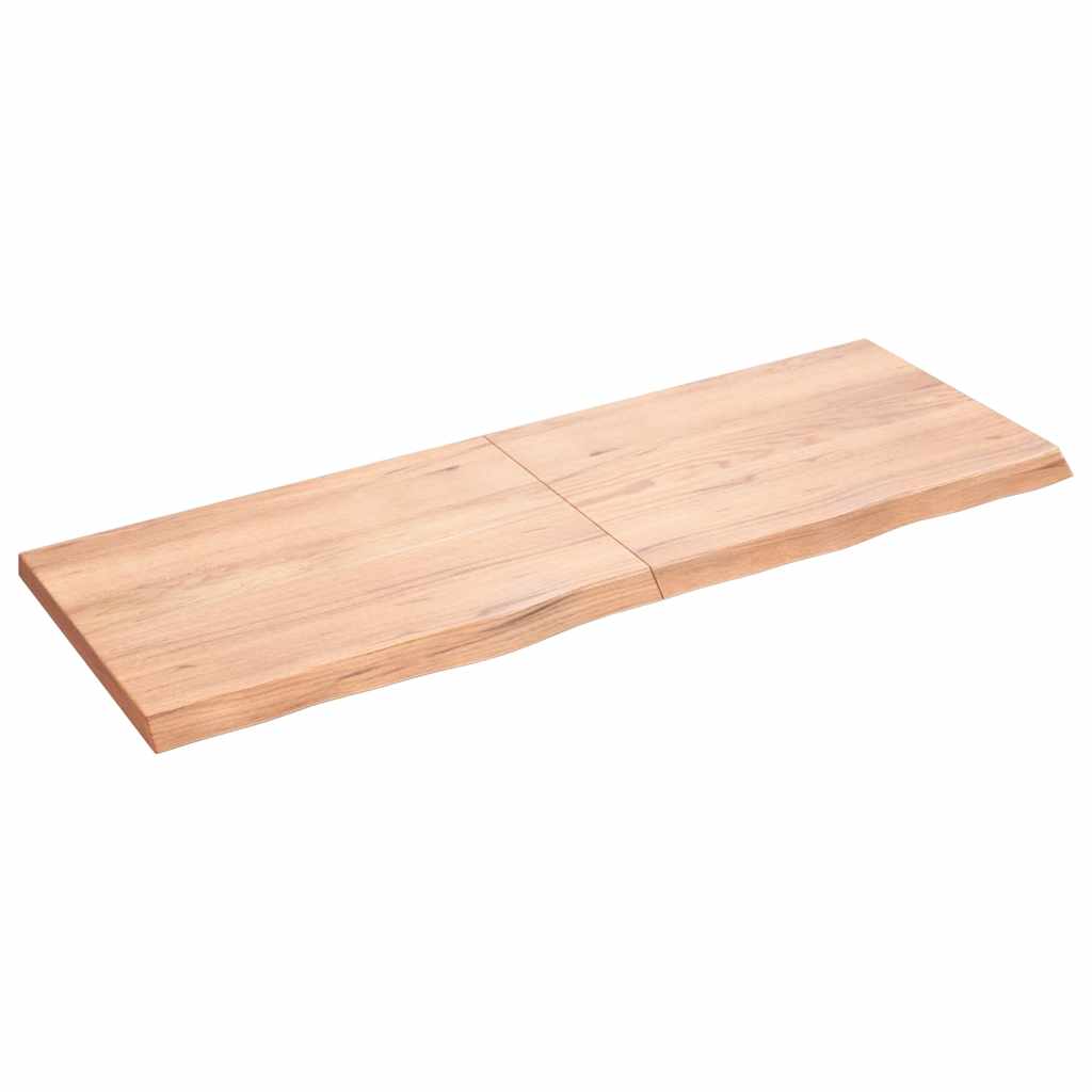 VIDAXL SCHEDABASIN SCHEDA 140X50X (2-4) CM Trattato in legno massiccio chiaro
