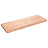 VIDAXL Sheebasin Sheet 140x50x (2-6) cm Trattato in legno massiccio chiaro marrone