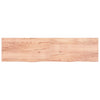 VIDAXL Sheebasin Sheet 200x50x (2-6) cm trattato in legno massiccio chiaro