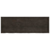 Vidaxl Sheetbasin Sheet 180x60x (2-6) cm Trattato in legno massiccio marrone scuro