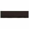 Vidaxl Sheetbasin Sheet 200x50x (2-6) cm trattato in legno massiccio scuro