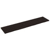 Vidaxl Washbasin Sheet 220x50x (2-4) CM Mada maciza tratada marrón oscuro