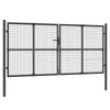 Vidaxl Port Wire Mesh 300x175 cm de acero antracita de color