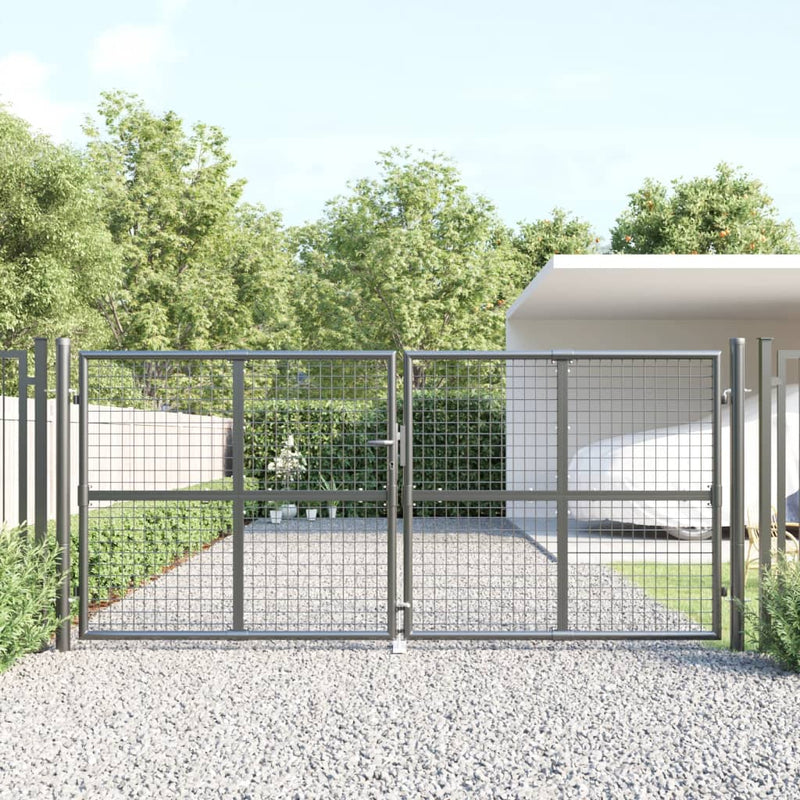 Vidaxl Port Wire Mesh 300x175 cm de acero antracita de color