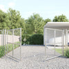 Vidaxl Port Wire Mesh 300x175 cm de acero de plata de color
