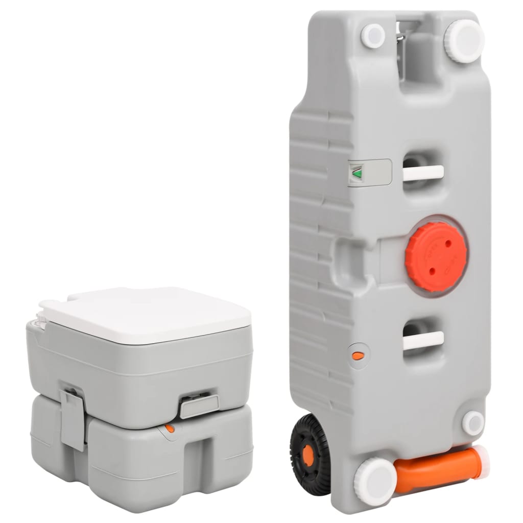 Vidaxl Camping WC e serbatoio dell'acqua Portable