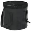 Vidaxl EMMERS 2 pezzi pieghevole 30 l PVC nero