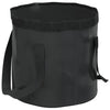 Vidaxl EMMERS 2 pezzi pieghevole 30 l PVC nero