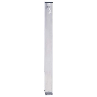 Colonna d'acqua Vidaxl quadrata da 40 cm in acciaio inossidabile