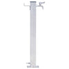 Columna de agua Vidaxl cuadrado 60 cm de acero inoxidable