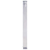 Colonna d'acqua Vidaxl quadrata da 100 cm in acciaio inossidabile