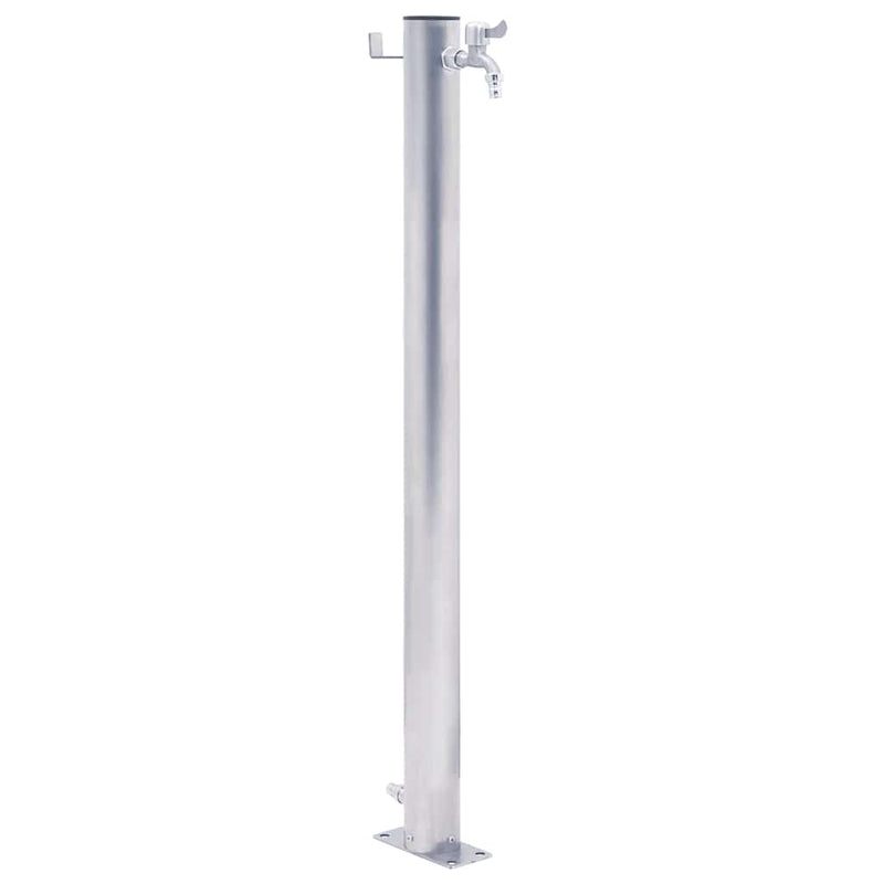 Colonna d'acqua Vidaxl intorno a 40 cm in acciaio inossidabile