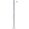 Colonna d'acqua Vidaxl intorno a 60 cm in acciaio inossidabile