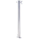 Vidaxl waterzuil rond 80 cm roestvrij staal