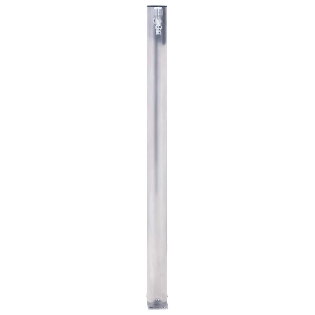 Colonna d'acqua Vidaxl intorno a 80 cm in acciaio inossidabile