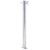 Vidaxl waterzuil 100 cm roestvrij staal rond