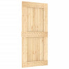 Puerta de Vidaxl narvik 95x210 cm pino sólido