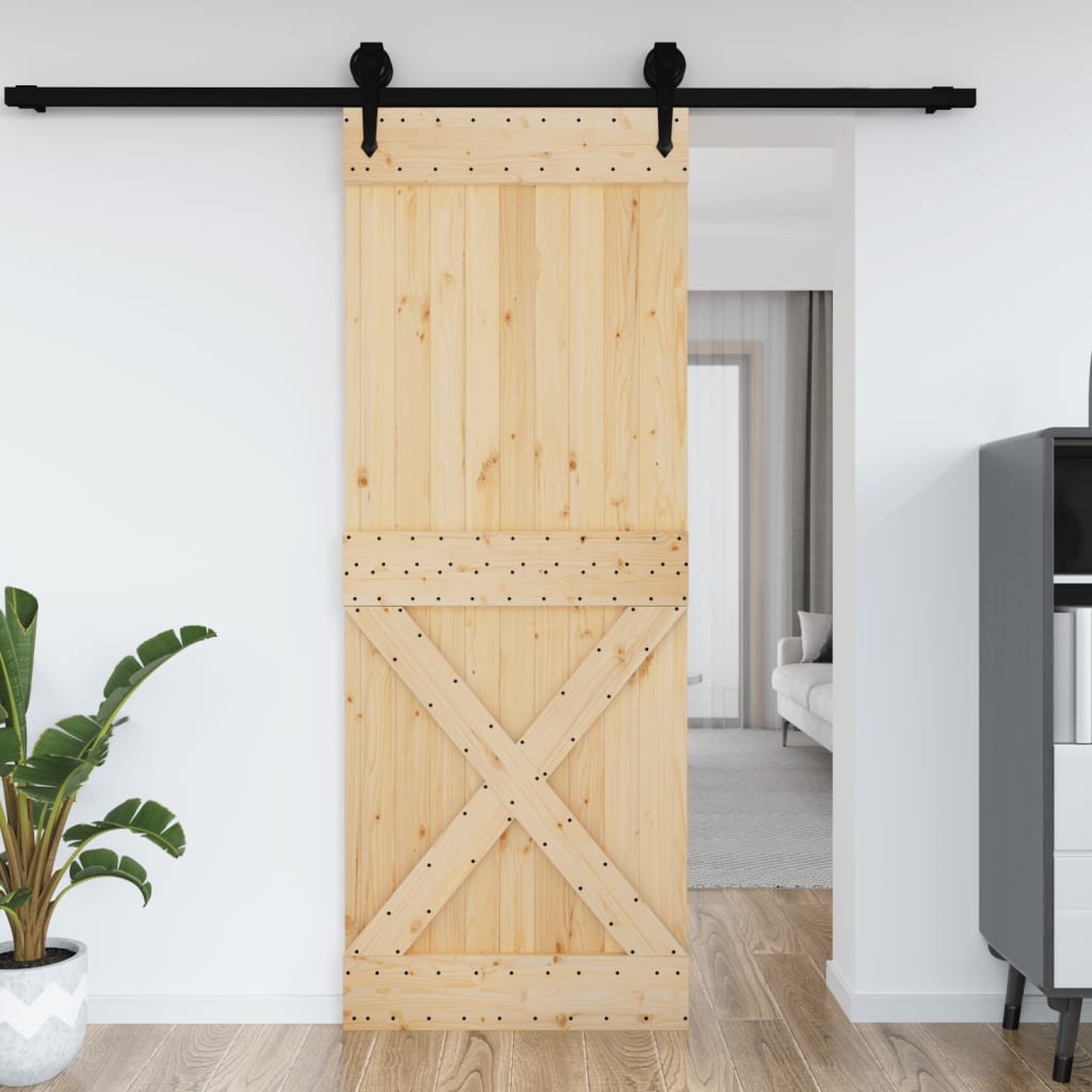 Puerta de Vidaxl narvik 85x210 cm pino sólido
