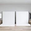 Sfondo Vidaxl sta 2 PC 305x243 cm in acciaio nero