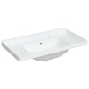 Vidaxl Washbasin Rectangular 91.5x48x23 cm de cerámica blanca