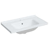 Vidaxl Washbasin Rectangular 81x48x19,5 cm Bianco in ceramica