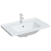 Vidaxl Washbasin Rectangular 81x48x19,5 cm Bianco in ceramica