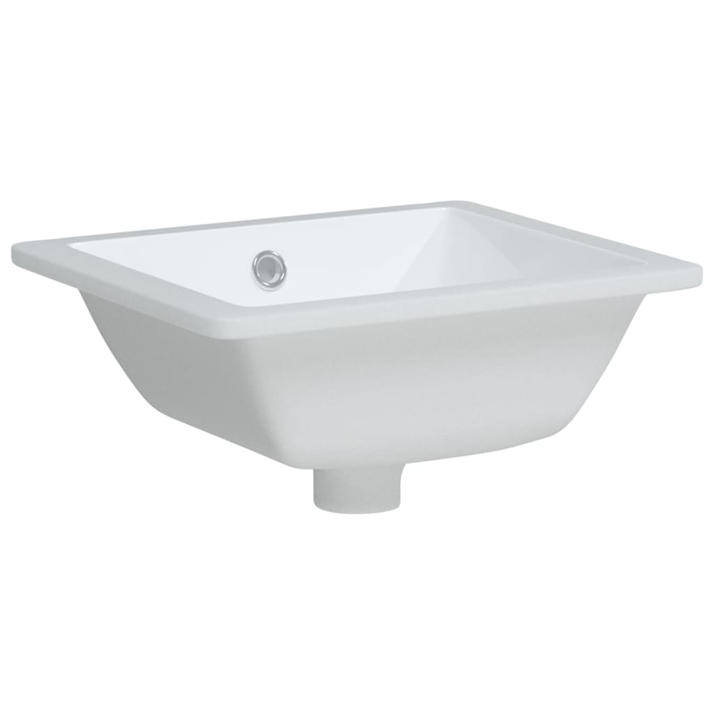 Vidaxl Washbasin Rectangular 36x31.5x16.5 cm bianco ceramico