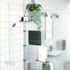 Vidaxl handdoekenrek 47x280 cm aluminium