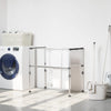 Stendino VidaXL 83x(50-55)x(40-85) cm alluminio