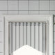 Vidaxl Curtain Rails 2 pcs 40-60 cm Aluminum white and silver colored