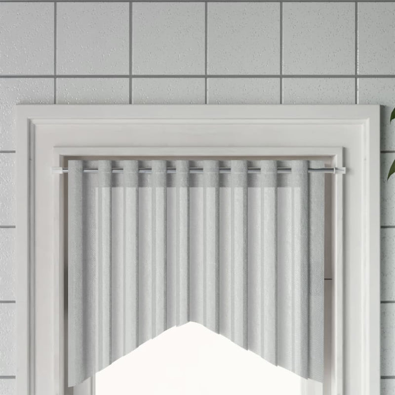 Terrena Vidaxl Rails 2 pezzi 60-105 cm in alluminio bianco e argento color argento