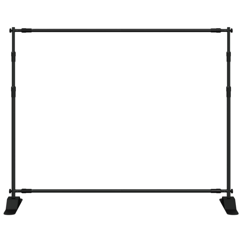 VIDAXL STANDARD STANDARD 254x243 cm Acciaio nero