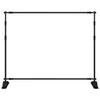VIDAXL STANDARD STANDARD 254x243 cm in acciaio nero