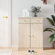 Vidaxl schoenenkast alta 77x35x96 cm massief grenenhout