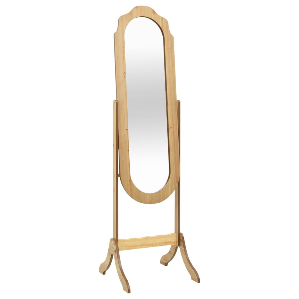 Vidaxl Mirror separado 45.5x47.5x160 cm de madera procesada